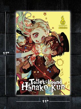 Toilet-Bound Hanako-Kun Vol 12 manga poster - 11x17 wall art print merch anime